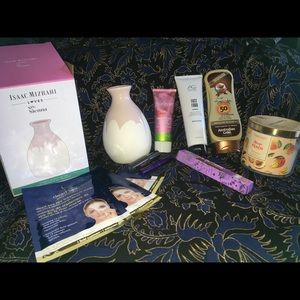 Beauty Box, AG, brows, candles, mascara, face mask